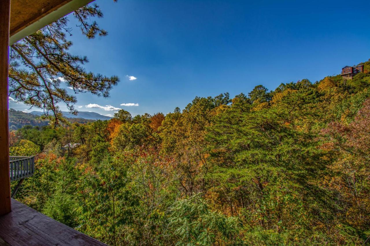 Ladybug Resort Romantic Cabin With Mountain Views, Game Room, Close To Dollywood Sevierville Buitenkant foto